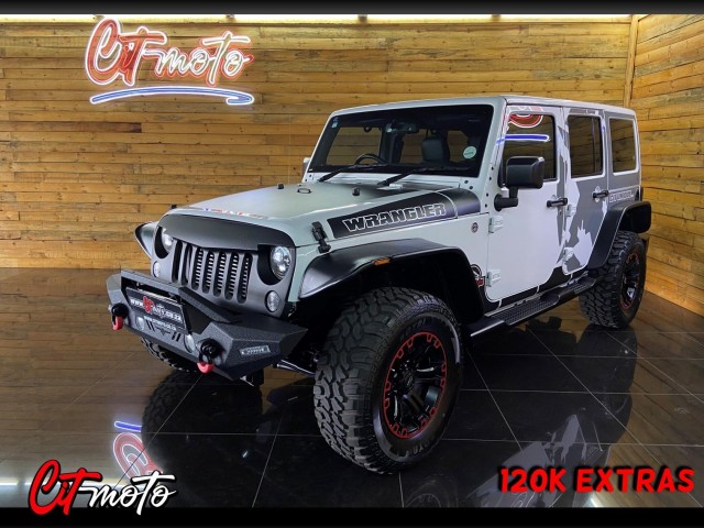 BUY JEEP WRANGLER 2016 2.8 CRD UNLTD SAHARA A/T, WesBank