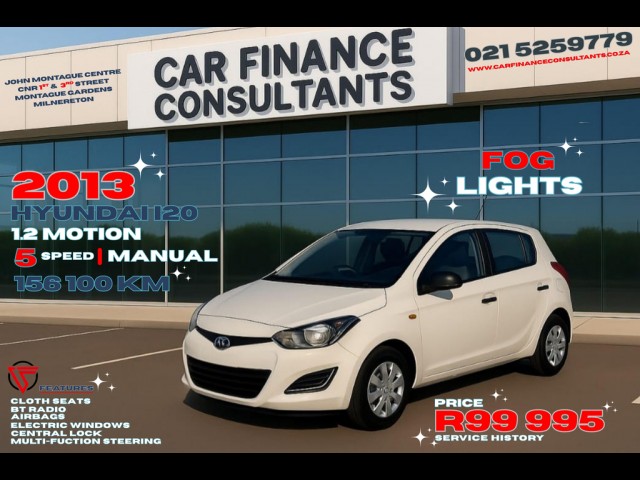 BUY HYUNDAI I20 2013 I20 1.2 MOTION, WesBank