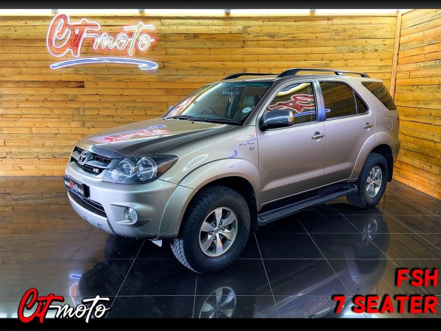 BUY TOYOTA FORTUNER 2008 4.0 V6 RAISED BODY, WesBank