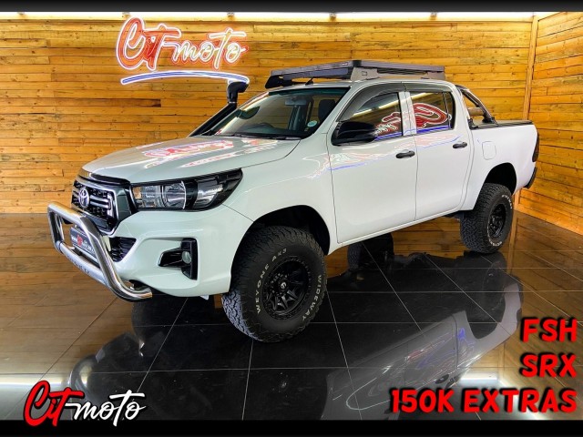 TOYOTA HILUX 2019, WesBank, 2.4 GD-6 RB SRX A/T P/U D/C, USED, PRETORIA / TSHWANE Gauteng BUY TOYOTA HILUX 2019 2.4 GD-6 RB SRX A/T P/U D/C, WesBank