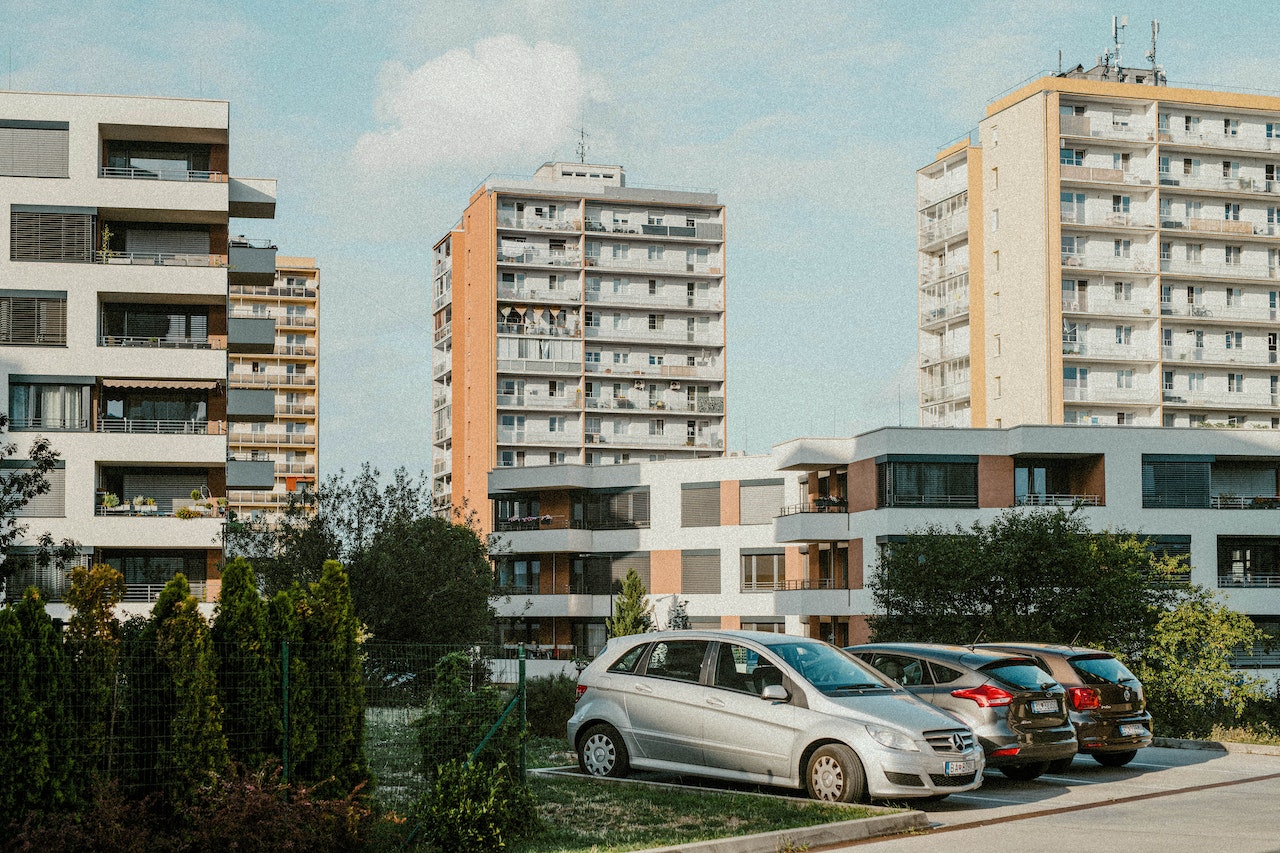 Cars in the city