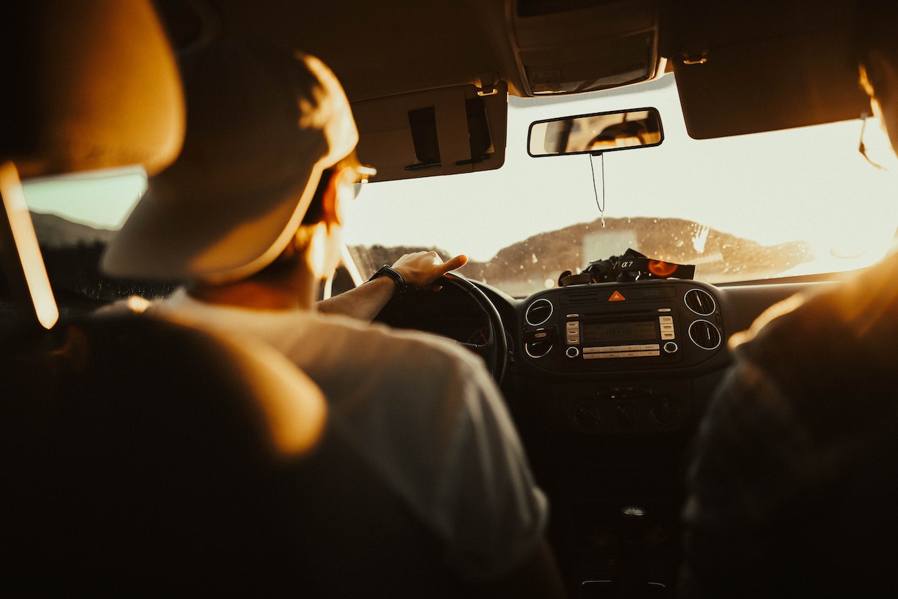 Guys in the car